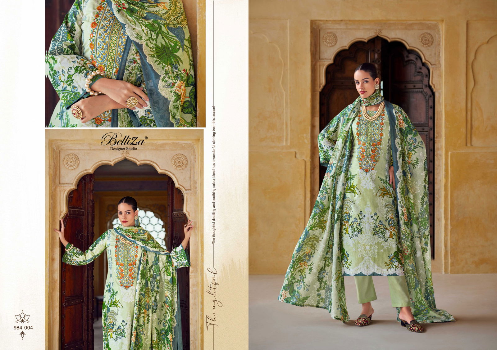 Riwayat Vol 5 By Belliza Viscose Rayon Digital Printed Salwar Kameez Wholesale Online